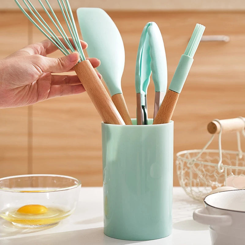 MonoCook™12-Piece Silicone Kitchen Utensils Set