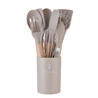 MonoCook™12-Piece Silicone Kitchen Utensils Set
