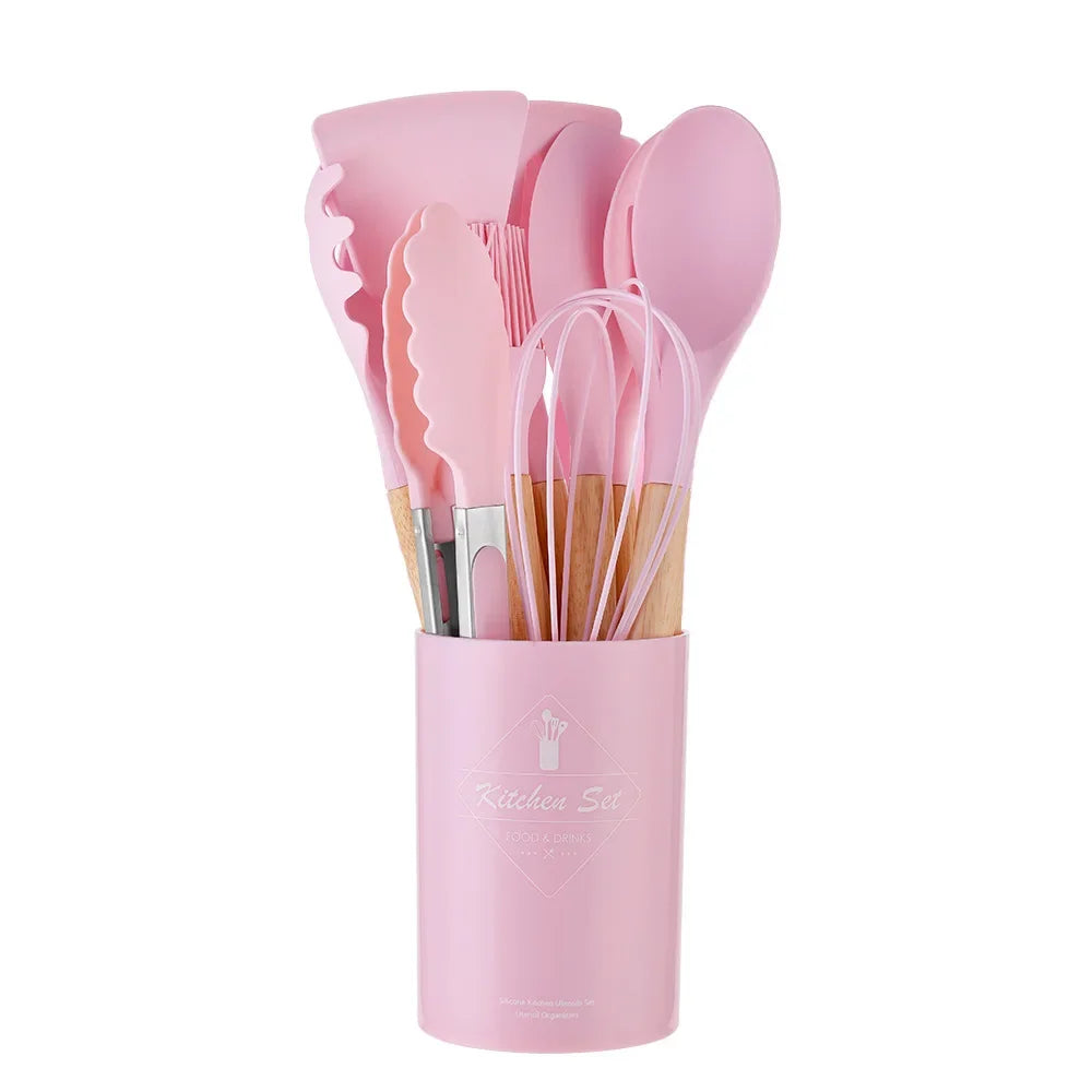 MonoCook™12-Piece Silicone Kitchen Utensils Set