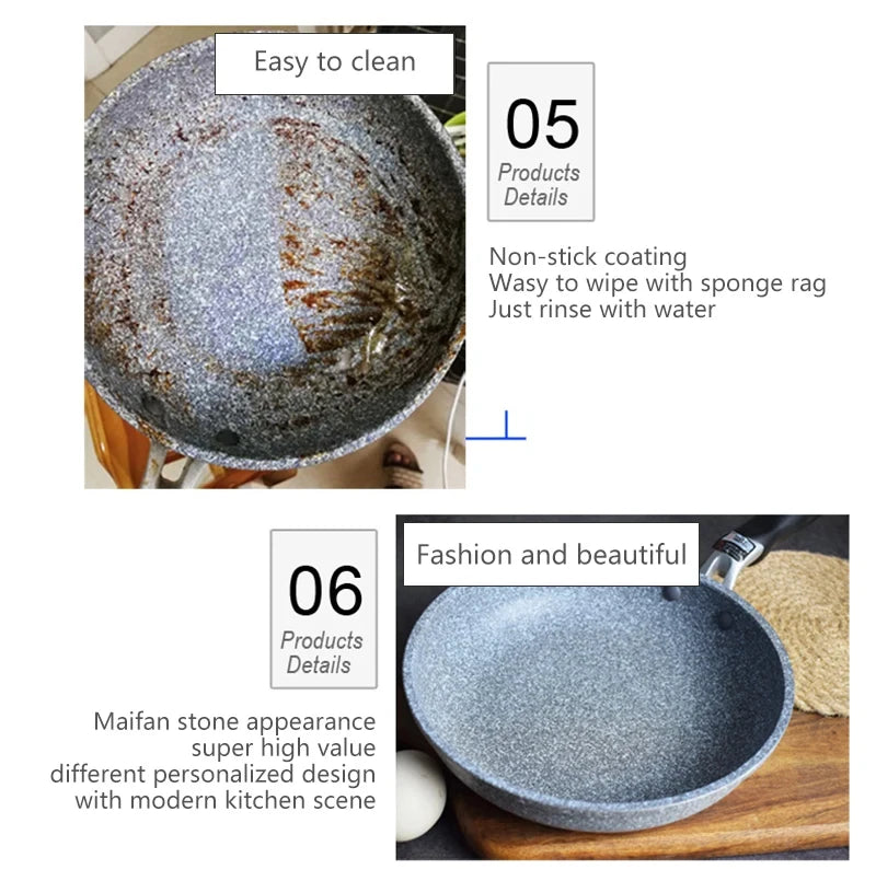 MonoCook™Premium Stone-Coated Non-Stick Skillet (All Stoves)